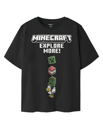 Name it - NKMJulio Minecraft T-shirt - Black